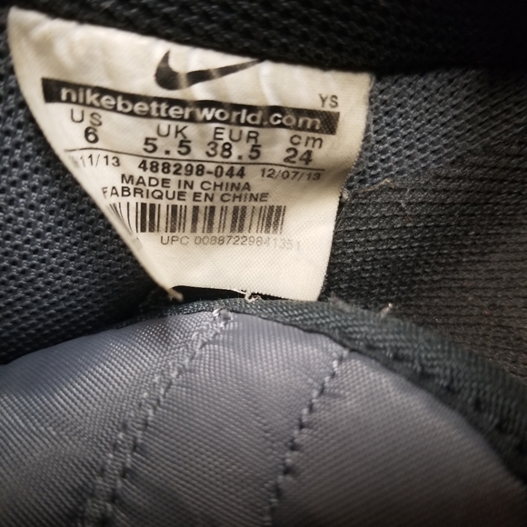 Men's NIKE Air Force 1 Grey Croc - Picture 8 of 8